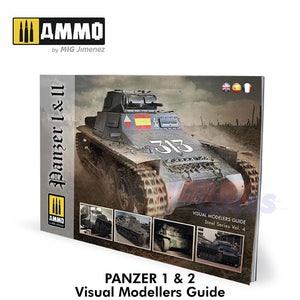 PANZER I & II Visual Modellers Guide Book Ammo by Mig Jimenez MIG6083