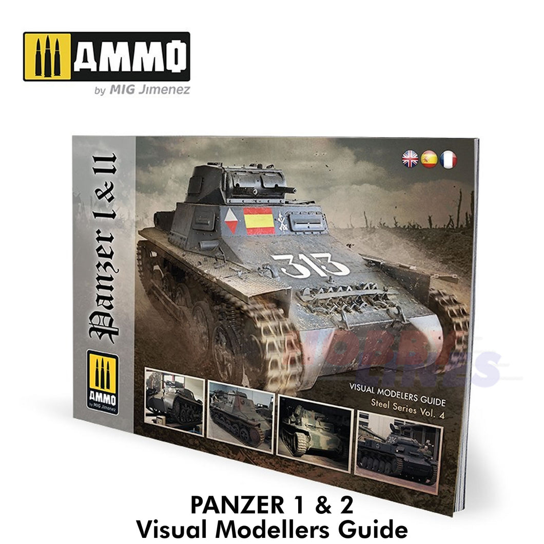 PANZER I & II Visual Modellers Guide Book Ammo by Mig Jimenez MIG6083