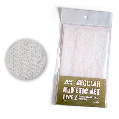 Regular Mimetic Net - Type 2 Personalized White | AK interactive | AK8063