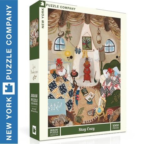 Stay Cozy 1000pc Puzzle | New York Puzzle Company | NPZLP2326