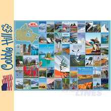 Load image into Gallery viewer, National Parks and Reserves of Canada Cobble Hill puzzle 1000pc CH40071
