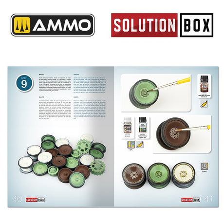HOW to PAINT WWII German Late War Vehicles SOLUTION BOOK 23 65 pages | Ammo by Mig Jimenez 