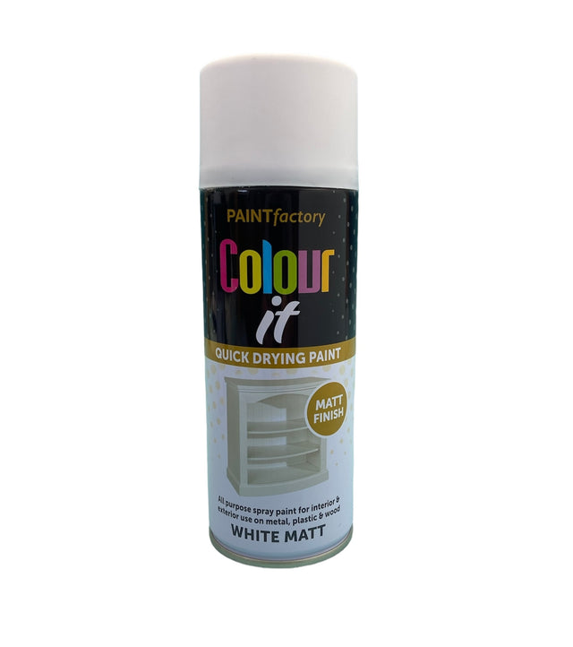 Paint Factory 1736PR Matt White Spray