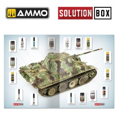 HOW to PAINT WWII German Late War Vehicles SOLUTION BOOK 23 65 pages | Ammo by Mig Jimenez 