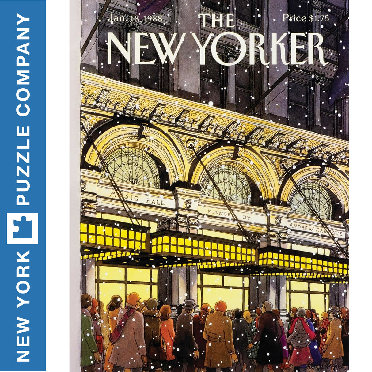 Carnegie Hall 1000pc Jigsaw | New York Puzzle Company | NPZNY2559