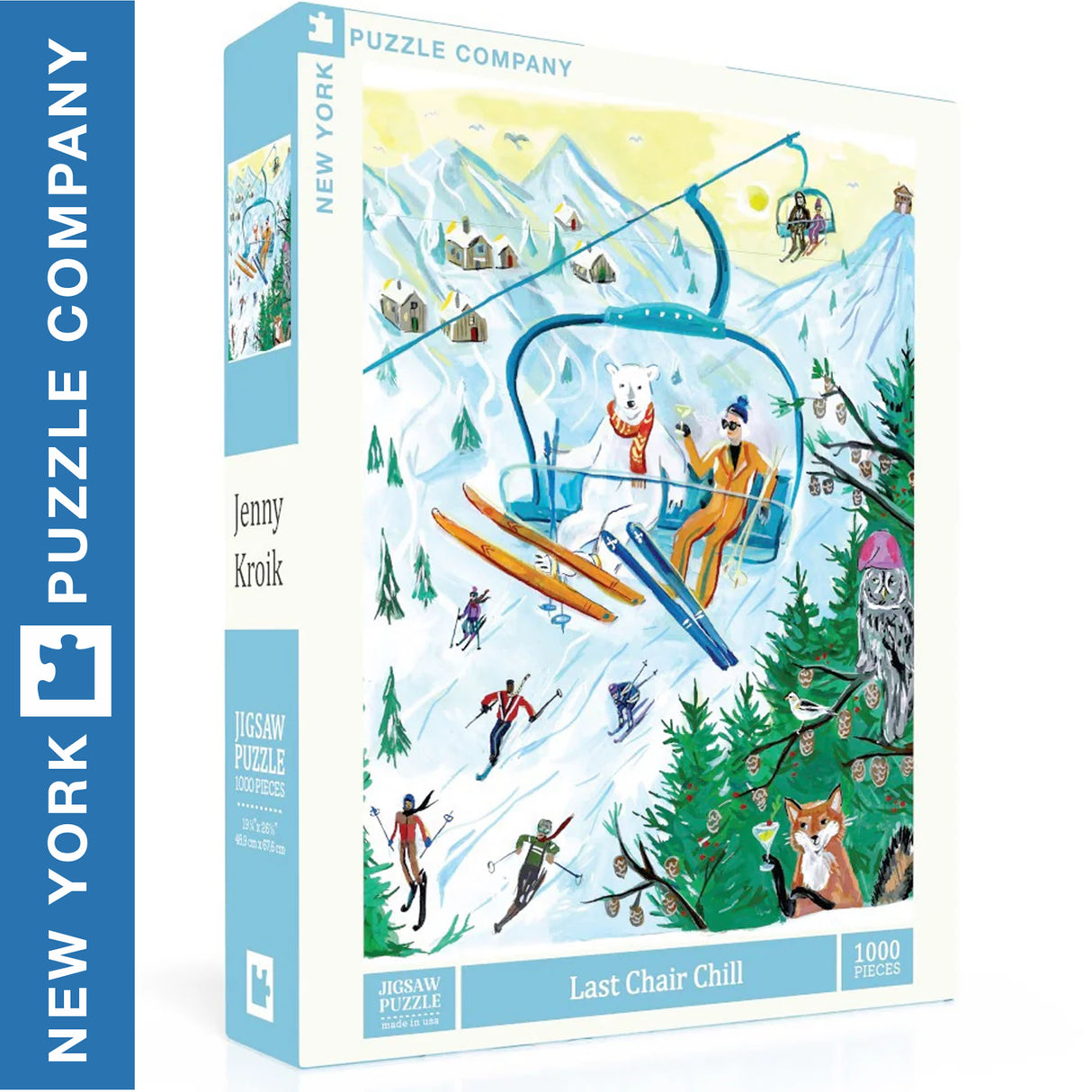 Last Chair Chill 1000pc Puzzle | New York Puzzle Company | NPZJK2535