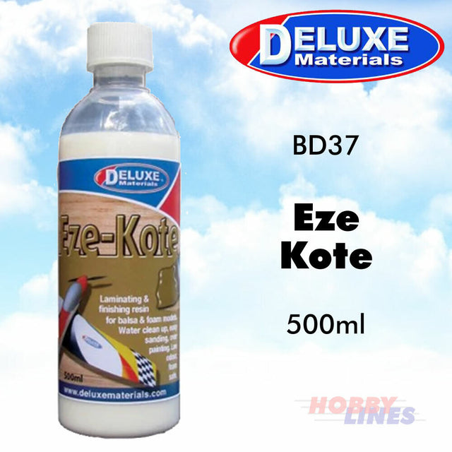 EZE-KOTE  75ml Laminating & Finshing Resin for Balsa BD37 DELUXE MATERIALS
