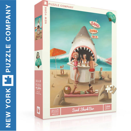 SAND SHARK BAR New York Puzzle Company 500pc 
