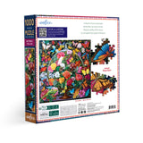 Butterfly Still Life 1000pc Puzzle | eeBoo | PZT702