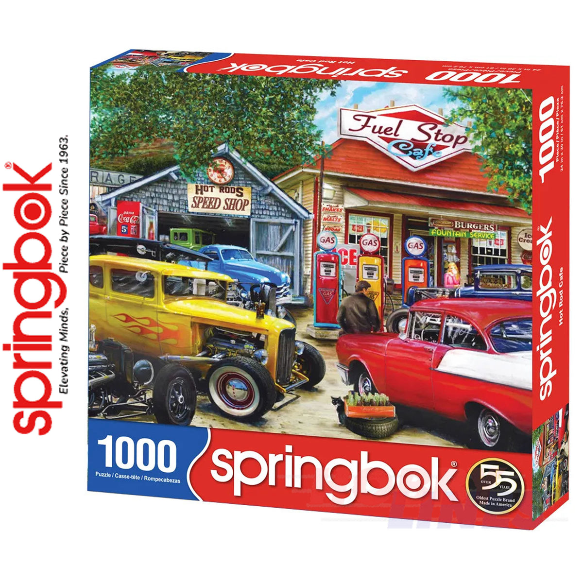 Hot Rod Café 1000 Piece Jigsaw Puzzle | Springbok | SB33-10797