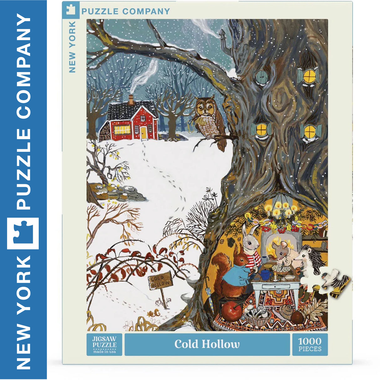 Cold Hollow 1000pc Puzzle | New York Puzzle Company | NPZLP2321