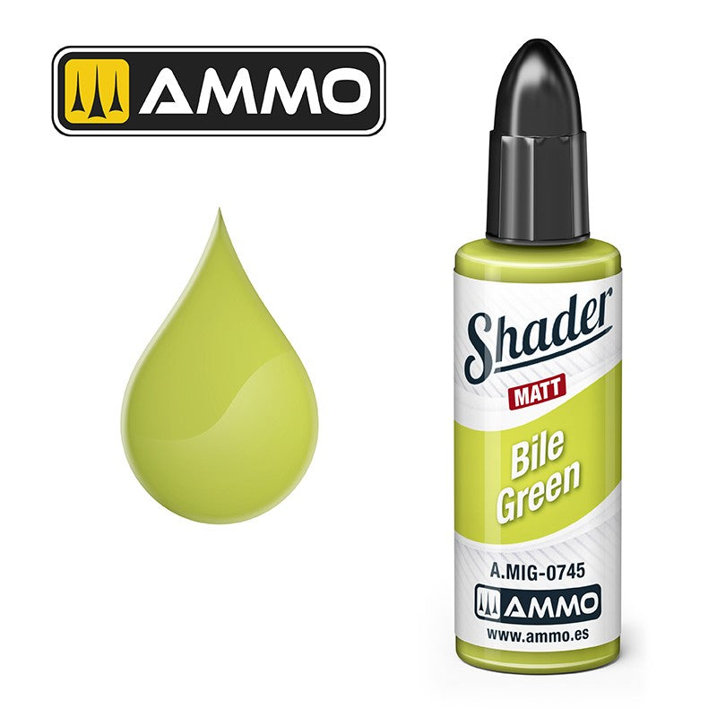 Shader - Matt - Bile Green | Ammo by Mig Jimenez | MIG0745