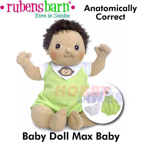 RUBENS BARN DOLL - MAX - B 30-1293-00