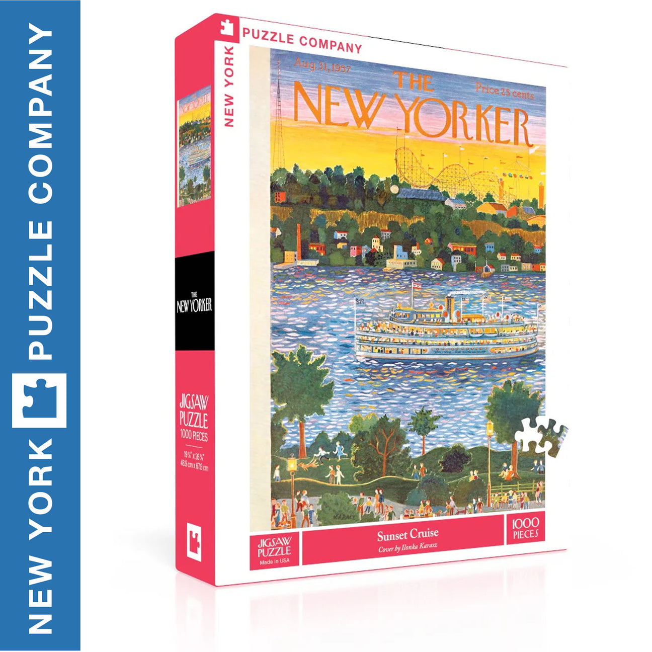SUNSET CRIUSE New York Puzzle Company 1000pc Jigsaw