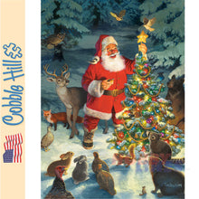 Load image into Gallery viewer, Santa&#39;s Tree COBBLE HILL 1000pc Christmas jigsaw puzzle 40222
