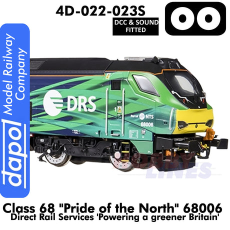 Class 68 - Pride of the North 68006 | Daol |  4D-022-023S