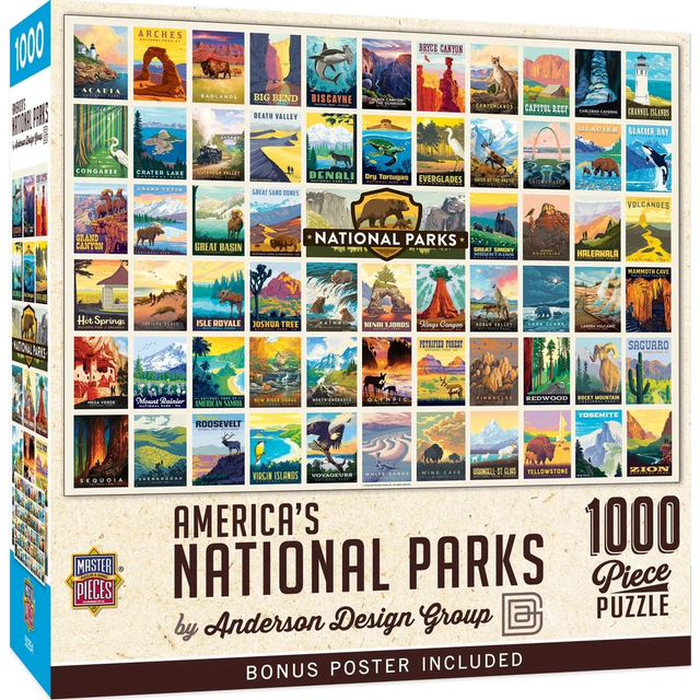 America's National Parks - 1000pc Puzzle | Masterpieces | 72376