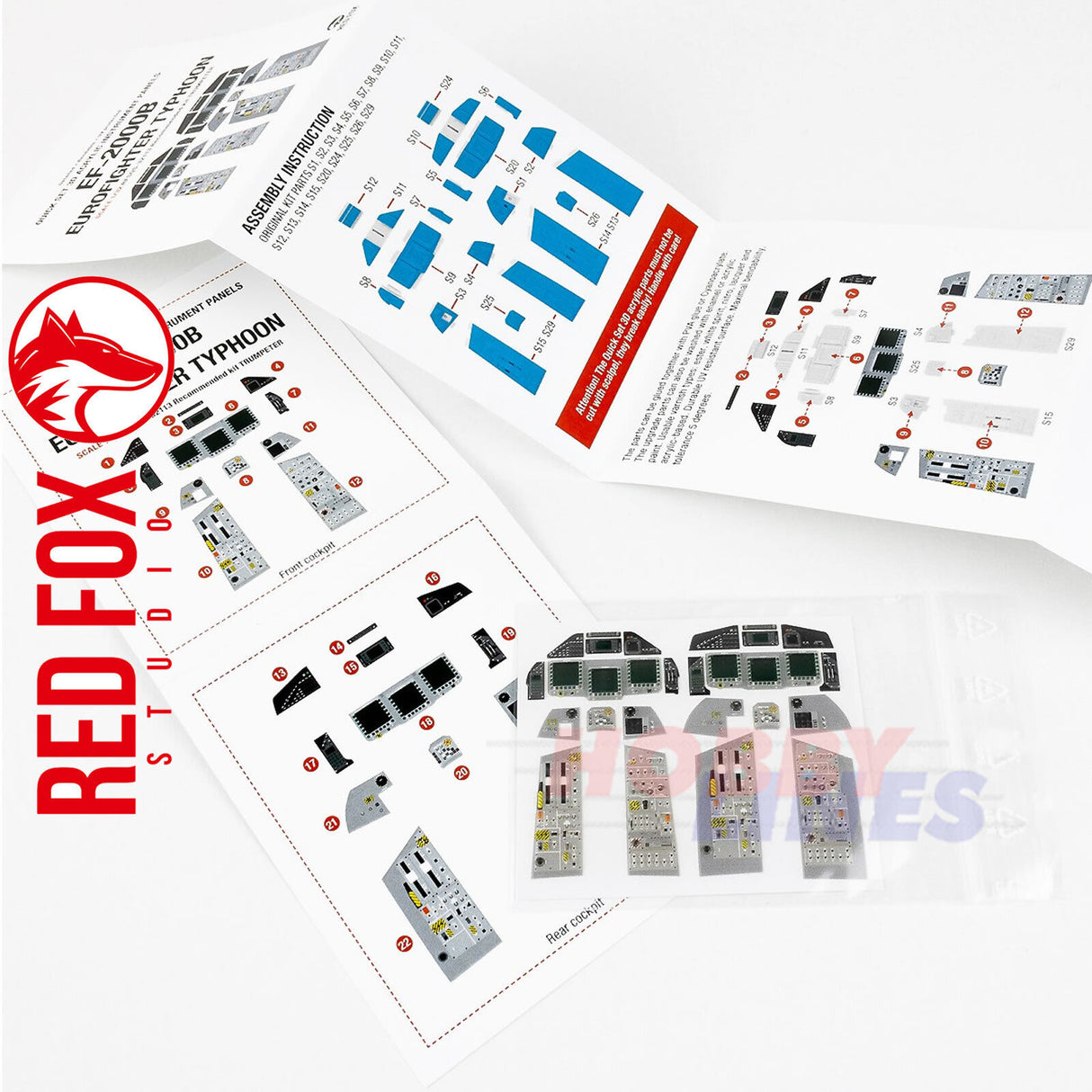 1/32 EF-2000B Eurofighter Typhoon (for Trumpeter kit)