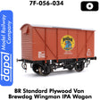 BR Standard Plywood Van Brewdog Wingman IPA Wagon 1:43.5 O | Dapol |  7F-056-034