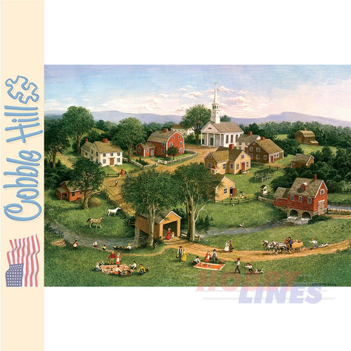 Picnic by the Bridge Cobble Hill puzzle 1000pc CH40225