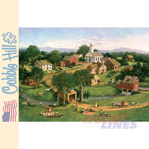 Picnic by the Bridge Cobble Hill puzzle 1000pc CH40225