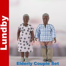 Load image into Gallery viewer, Lundby Doll set Elderly couple Billie 60-8085-00
