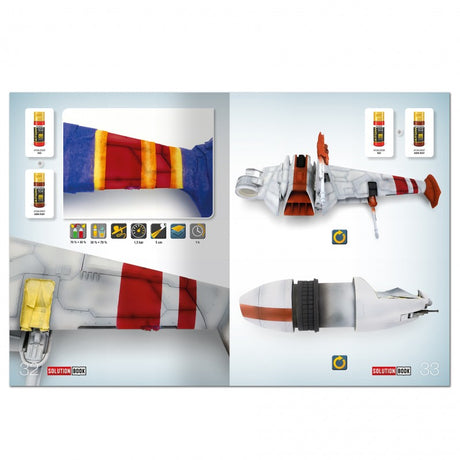 HOW to PAINT Rebel Galactic Starships SOLUTION BOOK 28 Full Colour 65 pages | Ammo by Mig Jimenez 