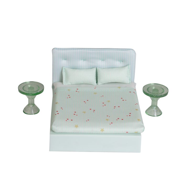 Bed With Upholstered Headboard Set | Lundby | 60-2107-00