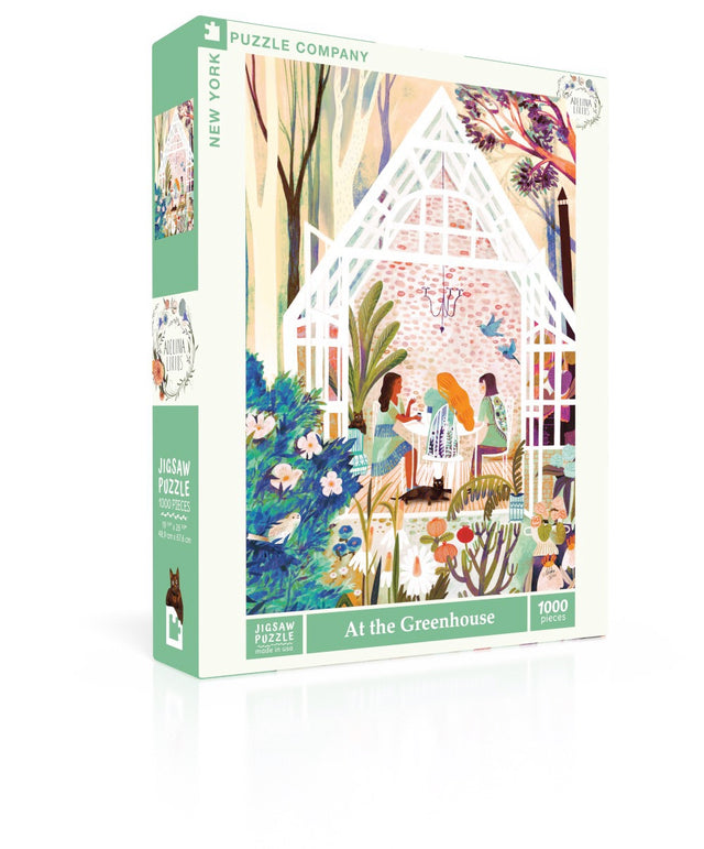 At the Greenhouse 1000pc Puzzle | New York Puzzle Company | NPZAL2635