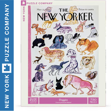 Doggies 750pc Jigsaw | New York Puzzle Company | NPZNY2554