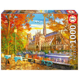 Notre Dame in Autumn 1000pc Jigsaw Puzzle | Educa | 19936