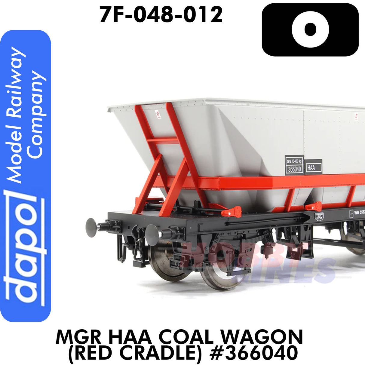 MGR HAA Coal Wagon Red Cradle - #366040 | Dapol |7F-048-012