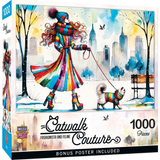 Fashionista and Feline - 1000pc Puzzle | Masterpieces | 72522