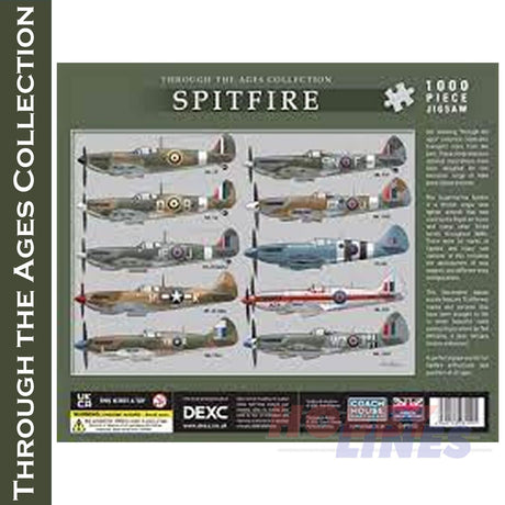 * Damaged Box * Spitfire -  Through the Ages puzzle - 1000pc | Coach House Partners | CHP0125