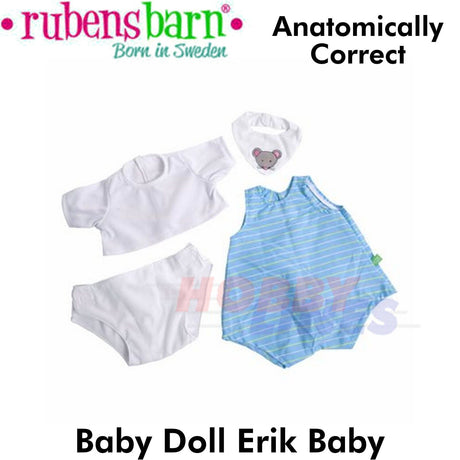 RUBENS BARN DOLL - ERIK - 30-1291-00
