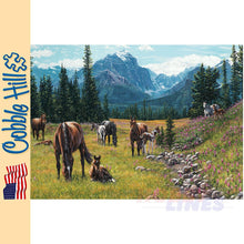 Load image into Gallery viewer, Horse Meadow Cobble Hill puzzle 1000pc CH40156
