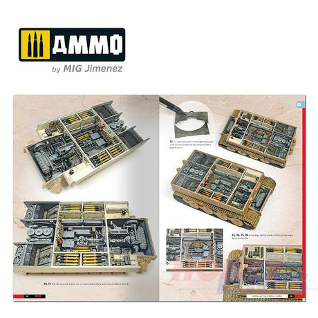 TIGERS - Modelling the Ryefield Family  WWII English Book Ammo by Mig MIG6273