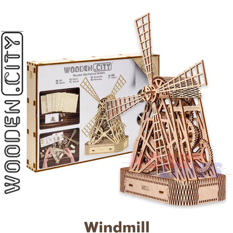 Windmill - 3D Puzzle | Wooden City | WR307