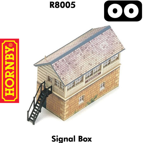 OO Gauge Signal Box Track Side Building - 1:76 | Hornby | R8005