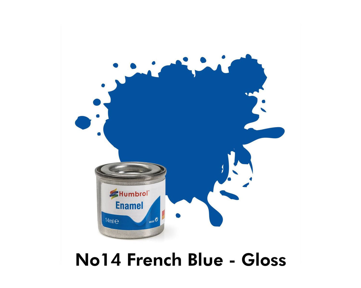 Enamel Tinlets No 14 French Blue Gloss