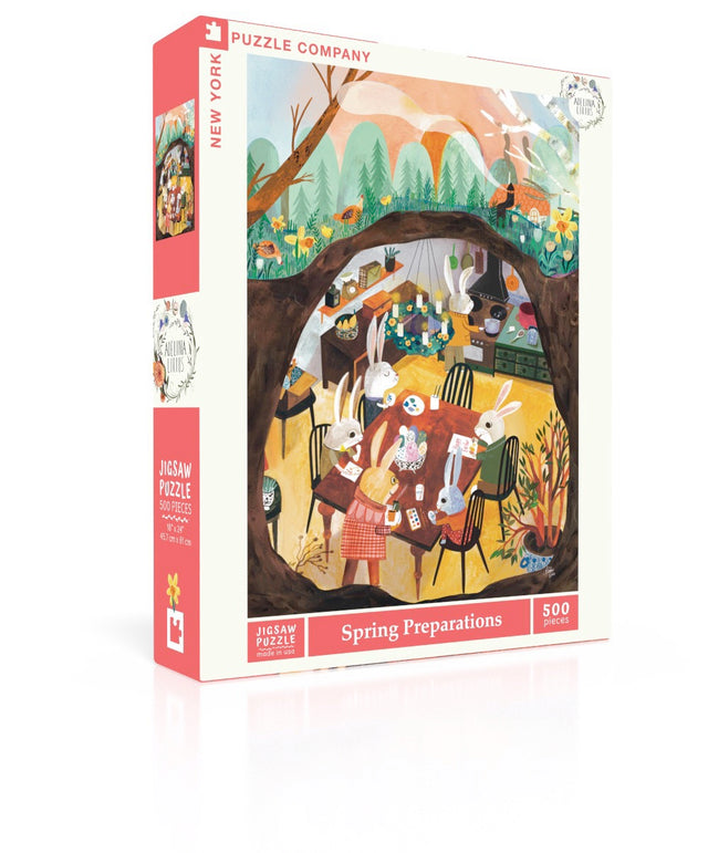 Spring Preparations 500pc Puzzle | New York Puzzle Company | NPZAL2637