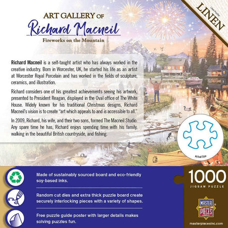 Fireworks on the Mountain - 1000pc Puzzle | Masterpieces | 72270