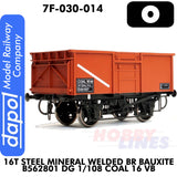 16T Steel Mineral Wagon Welded BR Bauxite B562801 Dg 1/108 Coal | Dapol | 7F-030-014
