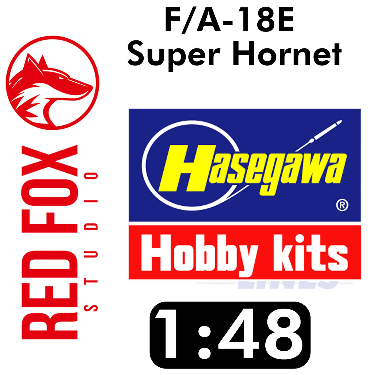 Boeing F/A-18E Super Hornet for 1:48 Hasegawa kit Red Fox Studio RFSQS-48066