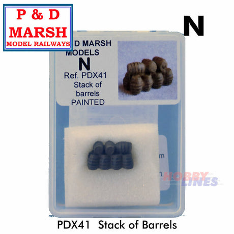 Stack of Barrels | P&D Marsh |X41