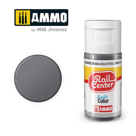 Rail Center - Industrial Gray - 15ml | Ammo by Mig Jimenez | MIGR0004