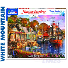 Load image into Gallery viewer, Harbor Evening 1000 Piece Jigsaw Puzzle 1418
