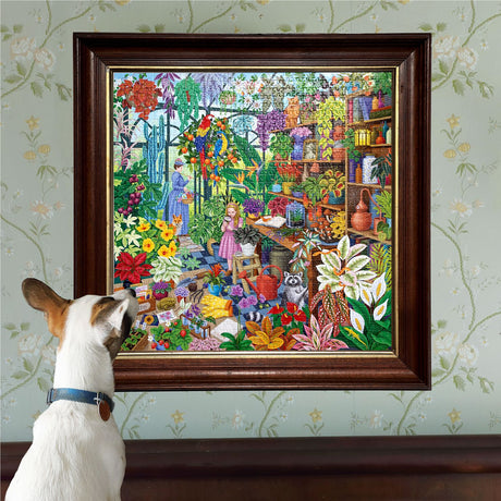 Alchemist's Greenhouse 1000 pc Puzzle | eeBoo | PZT866