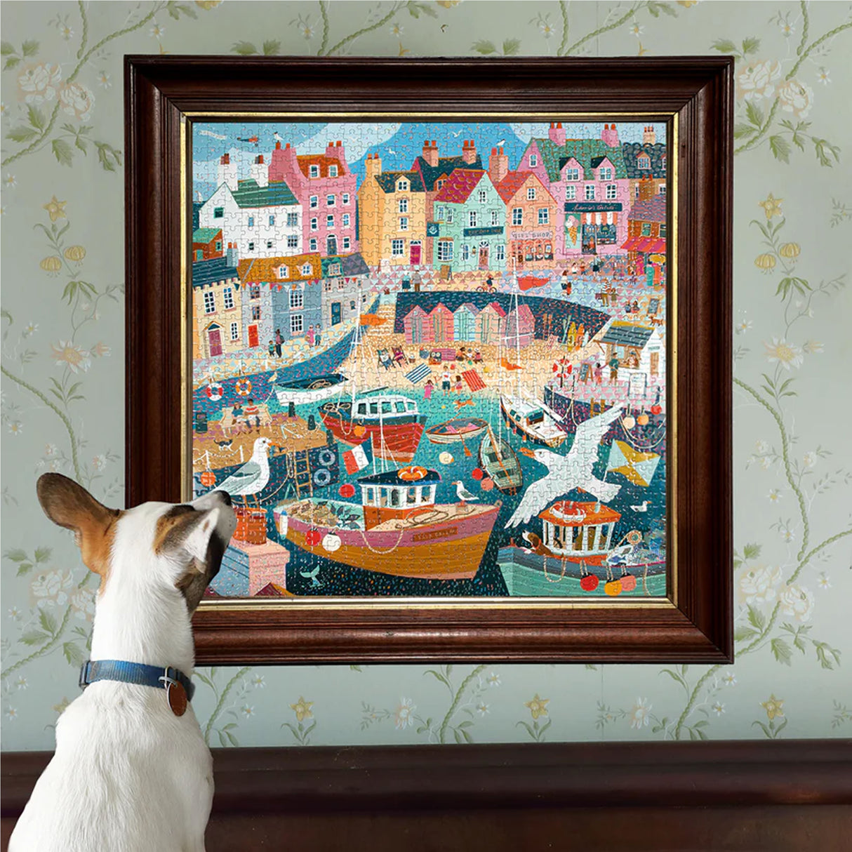 Seaside Harbour 1000 pc | eeBoo | PZTSEA