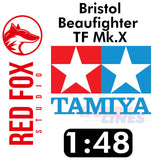 Bristol Beaufighter TF Mk.X for 1:48 Tamiya kit Red Fox Studio RFSQS-48064